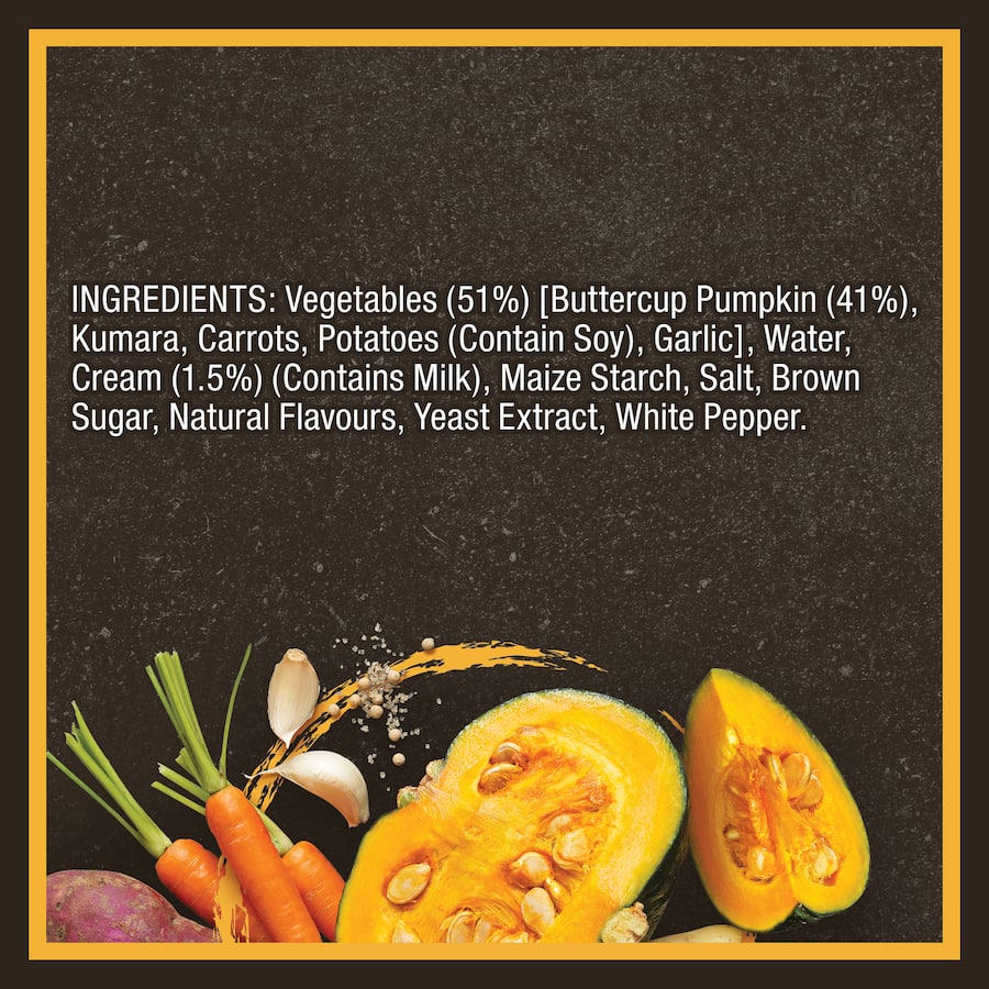 Wattie's Soup Of The Day Soup Buttercup Pumpkin Pouch 430g