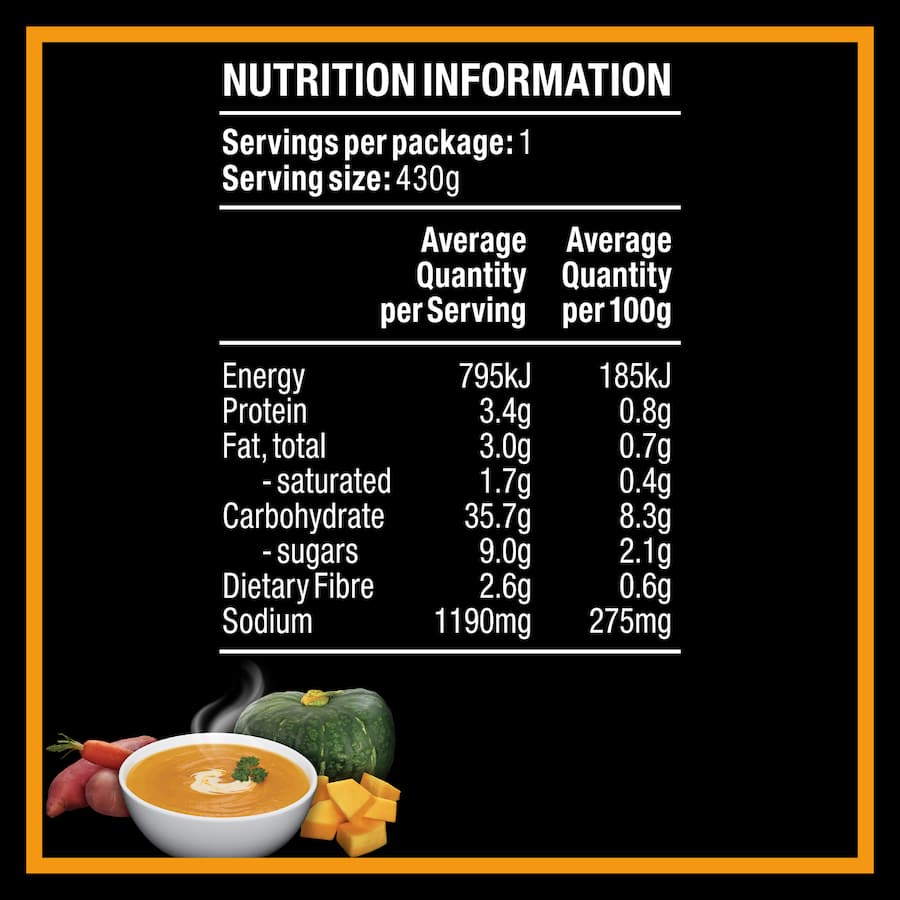 Wattie's Soup Of The Day Soup Buttercup Pumpkin Pouch 430g