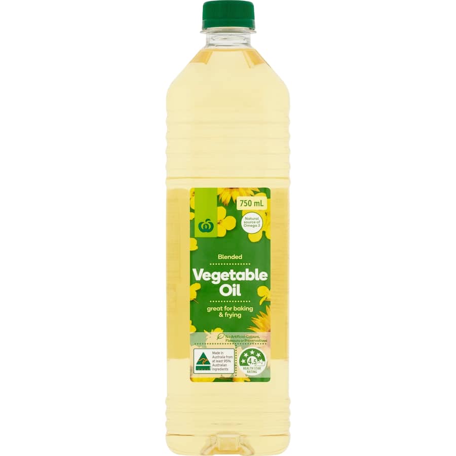 Woolworths Vegetable Oil 750mL