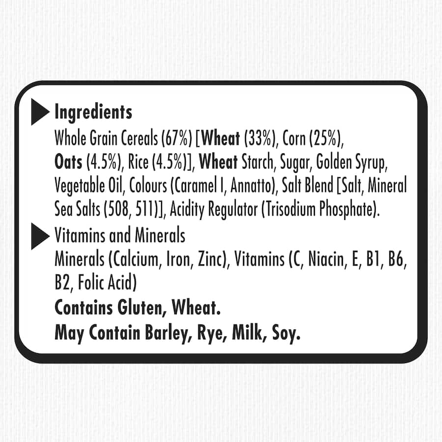 Uncle Tobys Cheerios Cereal Original Wholegrain Box 320g