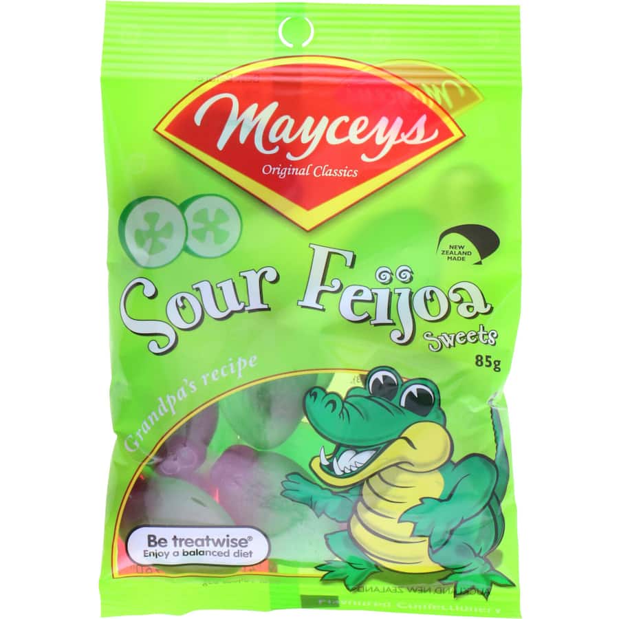 Mayceys Jelly Sweets Sour Feijoas 85g