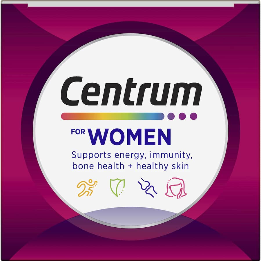 Centrum Women Daily Multivitamin Supplements Tablets 60pack