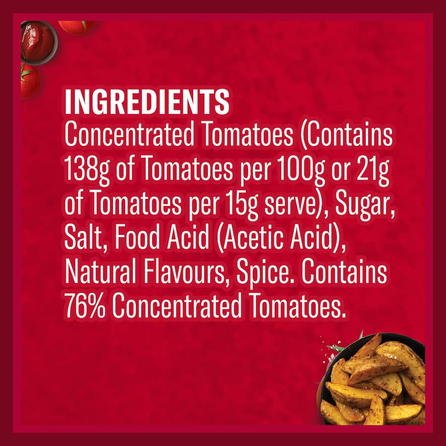 Watties Tomato Ketchup 560g