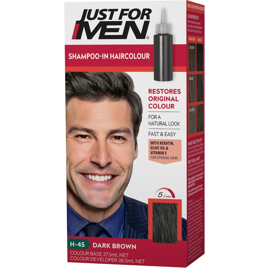 Just For Men Hair Colour Dark Brown 100g
