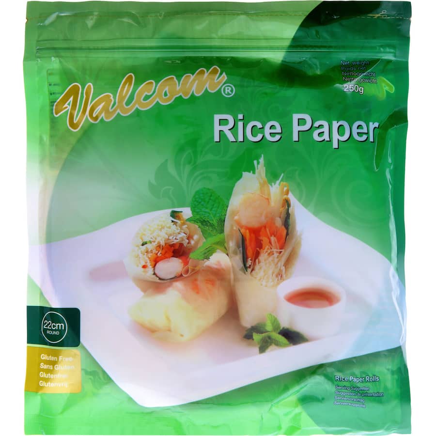 Valcom Rice Paper Resealable pack 250g