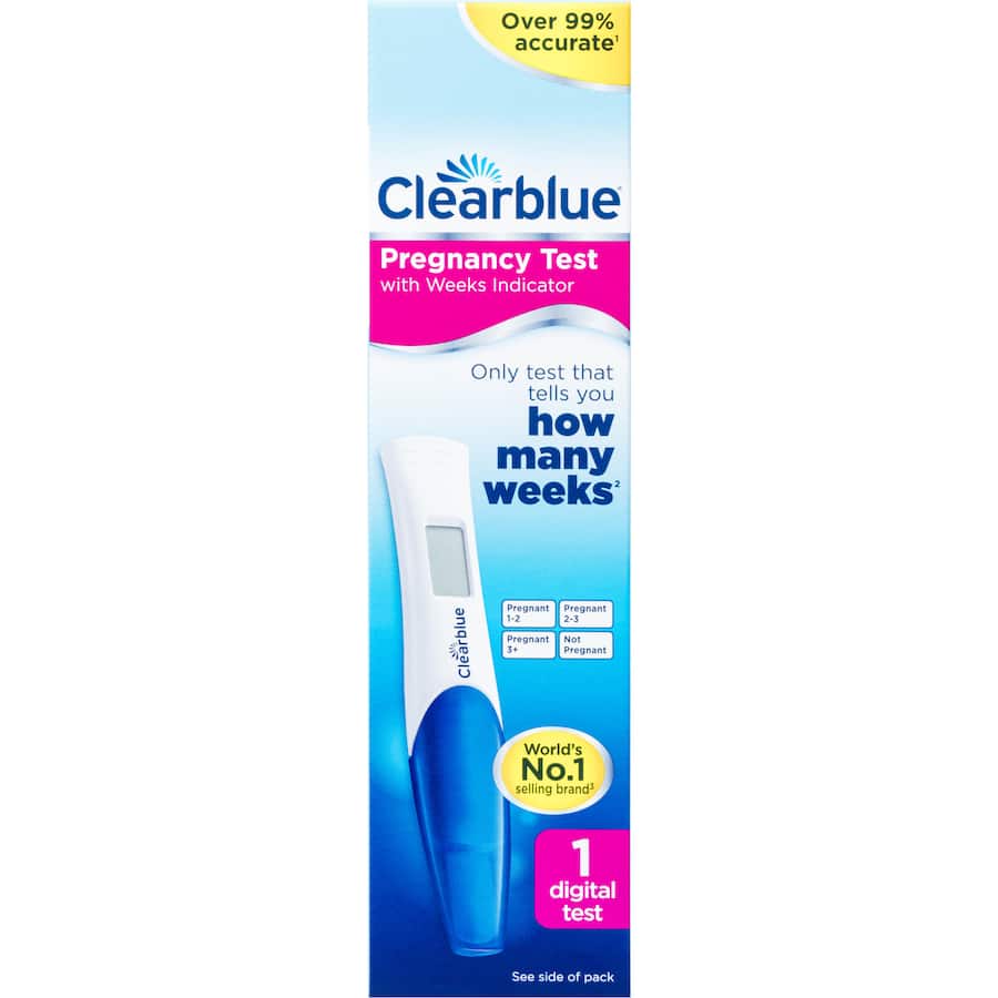Clearblue Pregnancy Test Kit Digital 1pack
