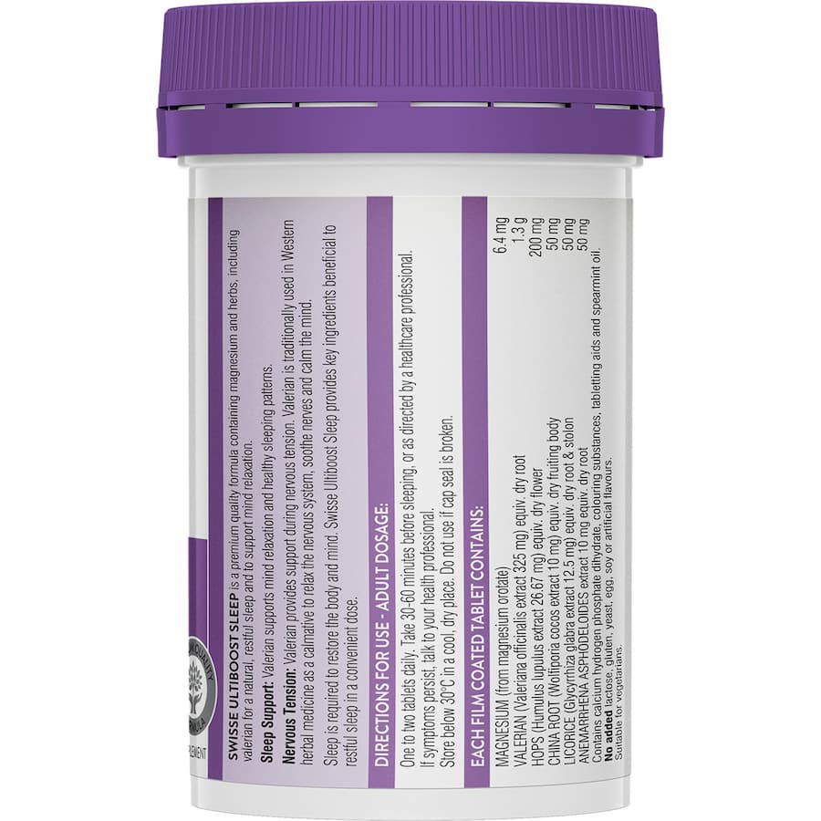 Swisse Ultiboost Sleep Assistance Tablets 60pack