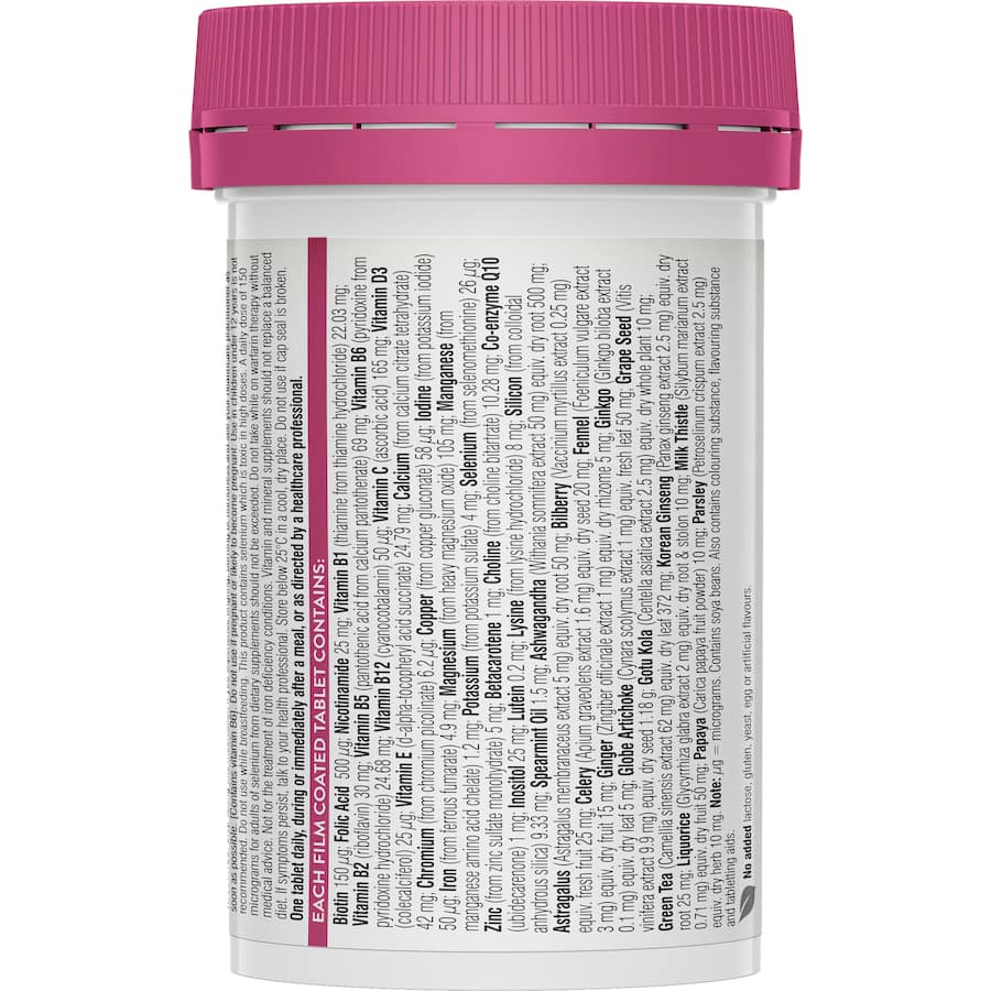 Swisse Ultivite Women Multivitamin Tablets 60pack