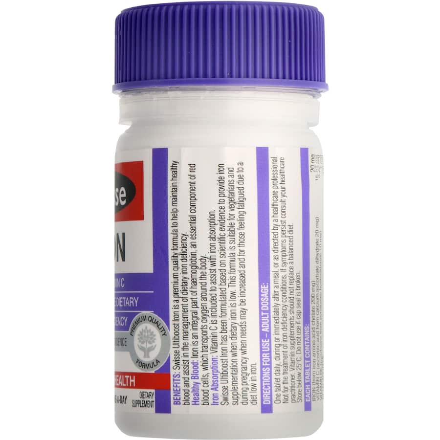 Swisse Ultiboost Iron Tablets 30pack