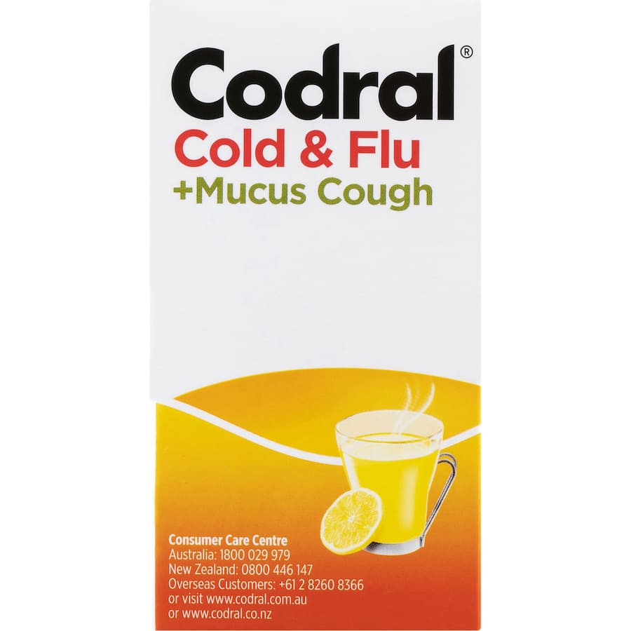 Codral Relief Cold Remedy 6 Signs Hot Drink 10pack