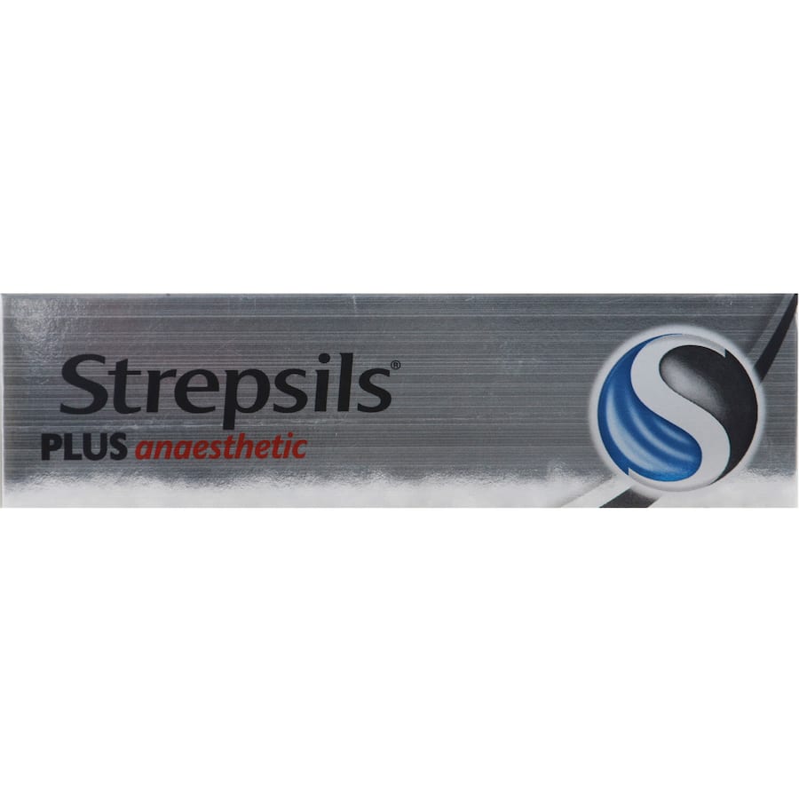 Strepsils Plus Anaesthetic Cough Throat Lozenge Menthol 36pack