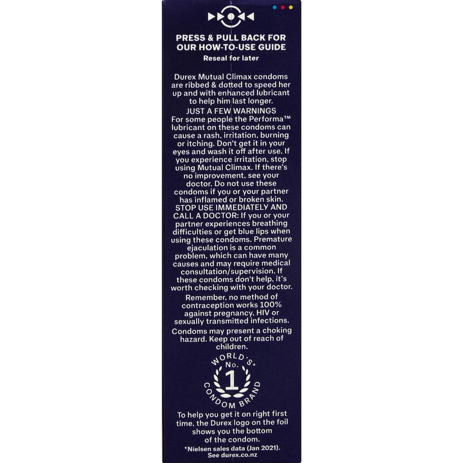 Durex Condoms Mutual Climax 10pack