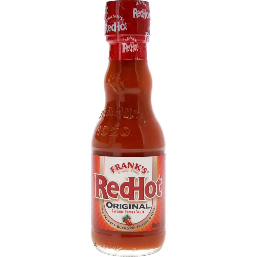 Franks Hot Sauce Original Red Bottle 148mL