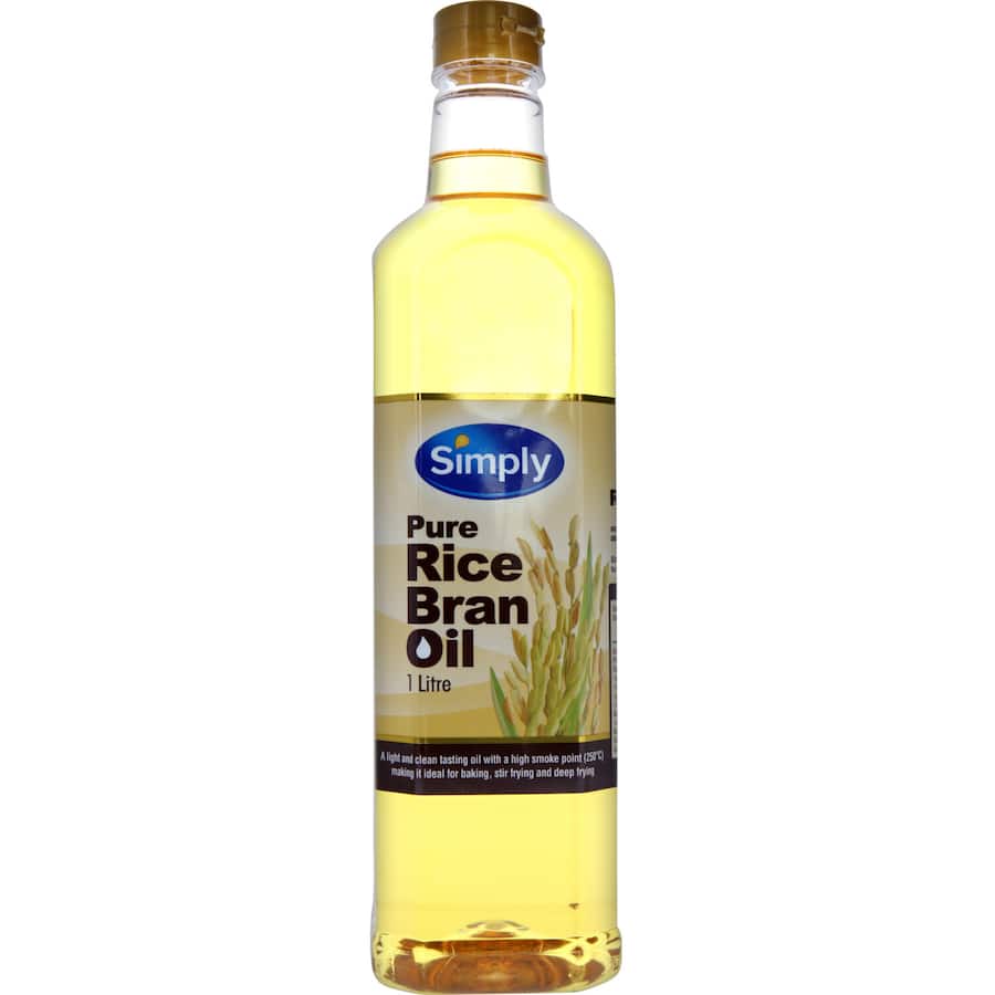 Simply Rice Bran Oil 1L