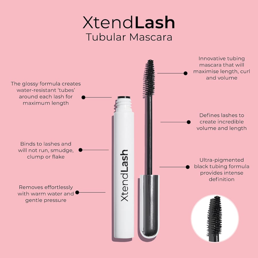 Mcobeauty Mascara Xtendlash Lengthening Black 7mL