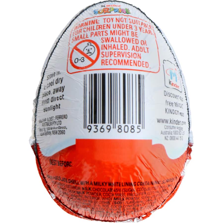 Kinder Chocolate Snack Surprise 20g