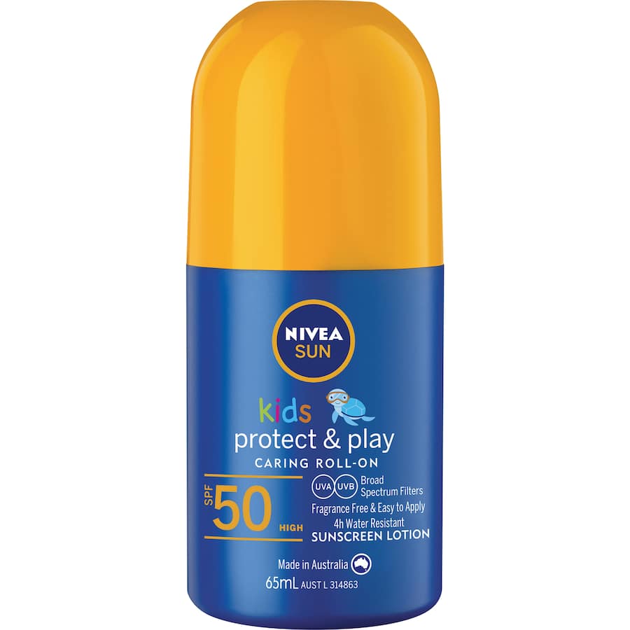 Nivea Sun Kids Sunscreen Roll On Spf50 65mL