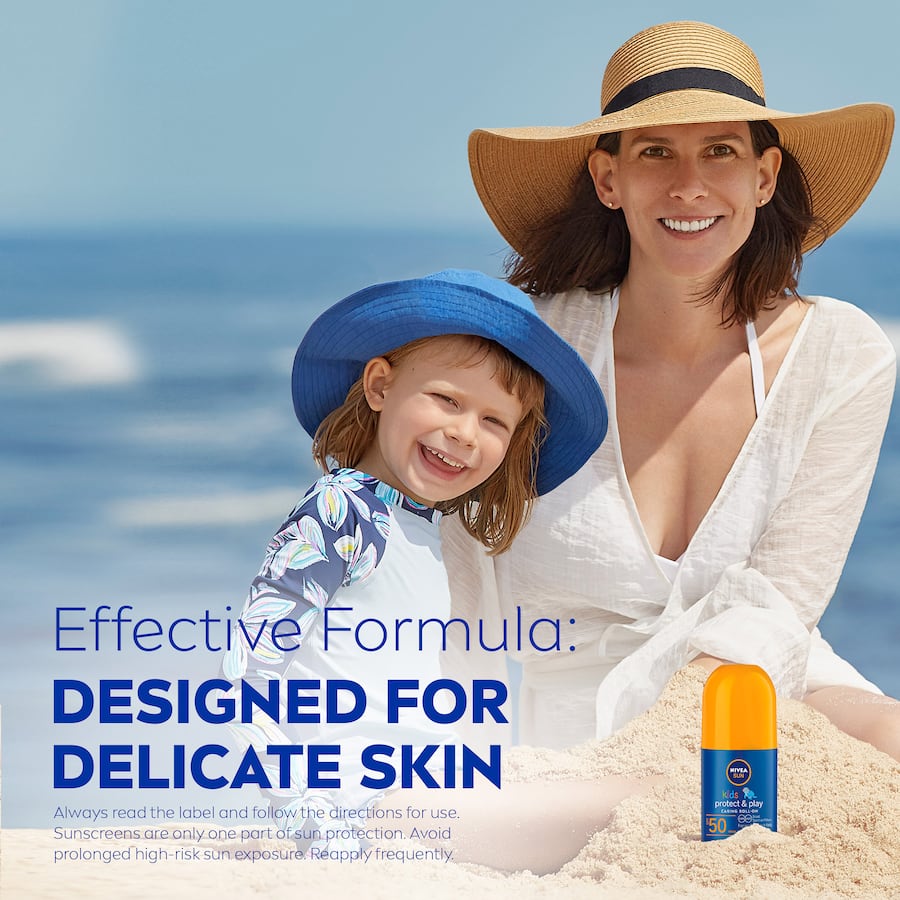 Nivea Sun Kids Sunscreen Roll On Spf50 65mL