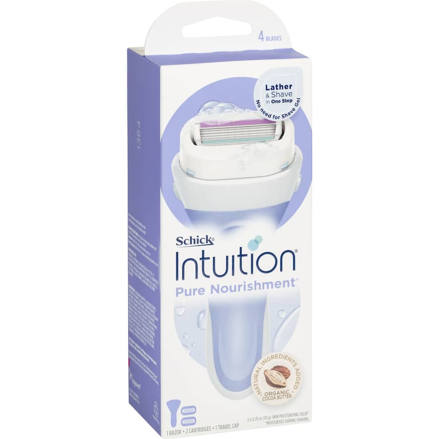 Schick Intuition Razor Kit Pure Nourishment 1pack