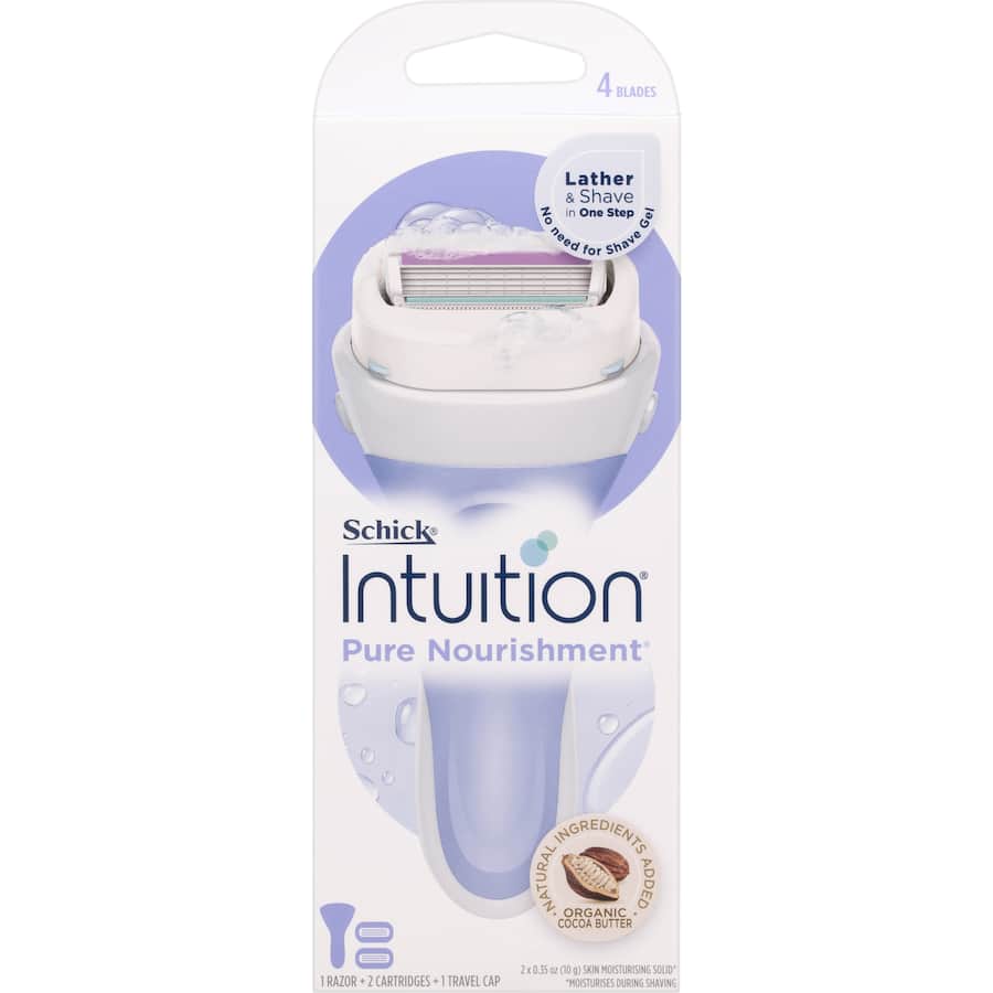 Schick Intuition Razor Kit Pure Nourishment 1pack