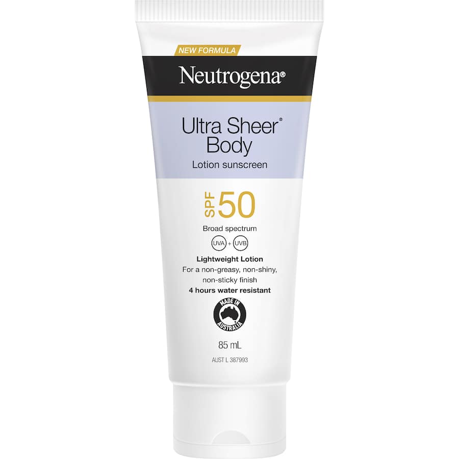 Neutrogena Ultra Sheer Sunscreen Lotion Spf50+ 85mL