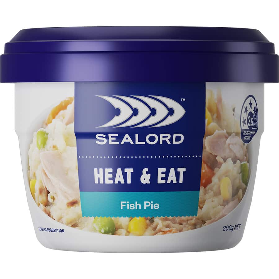 Sealord Heat & Eat Tuna Fish Pie Pottle 200g