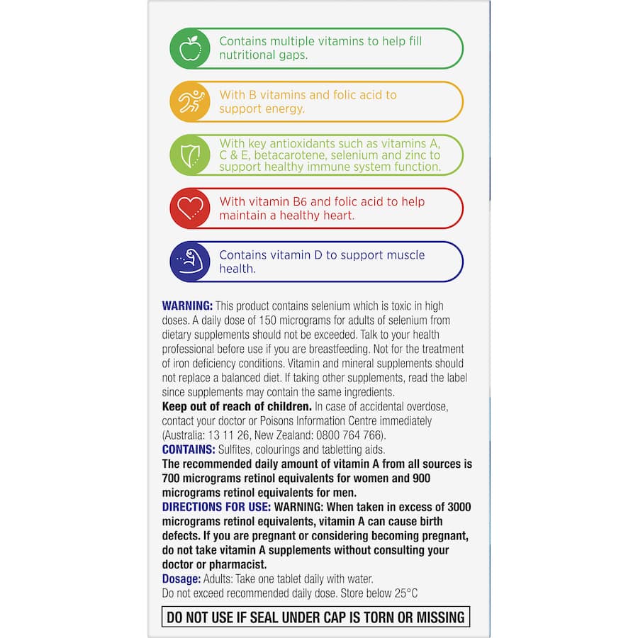 Centrum Men Daily Multivitamin Supplement Tablets 90pack