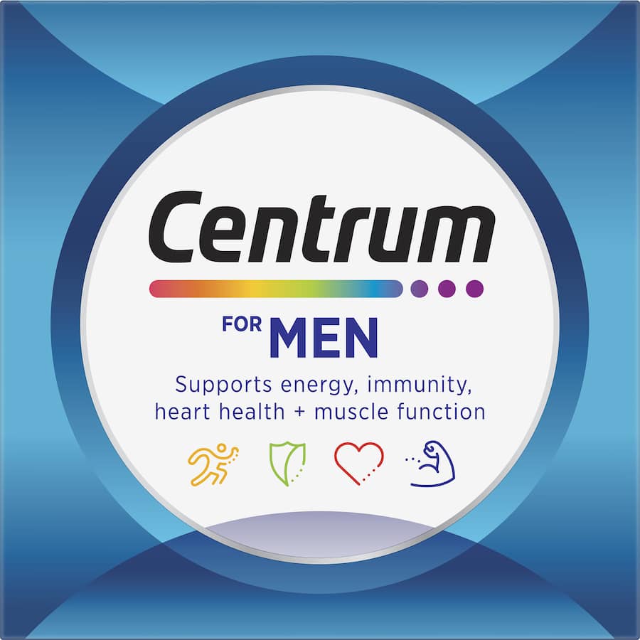 Centrum Men Daily Multivitamin Supplement Tablets 90pack