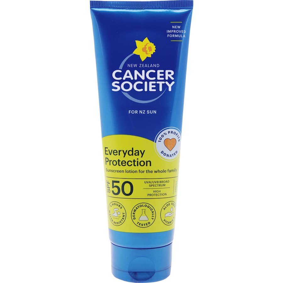 Cancer Society Everyday Sunscreen Protection Spf50 Lotion 100mL