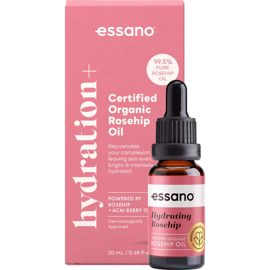 Essano Certified Organic Rosehip Oil  20mL