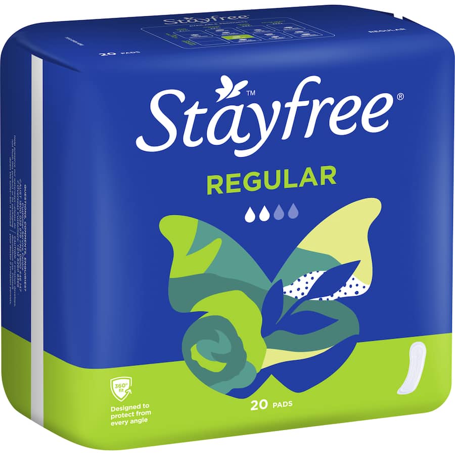Stayfree Pads Regular No Wings 20pack