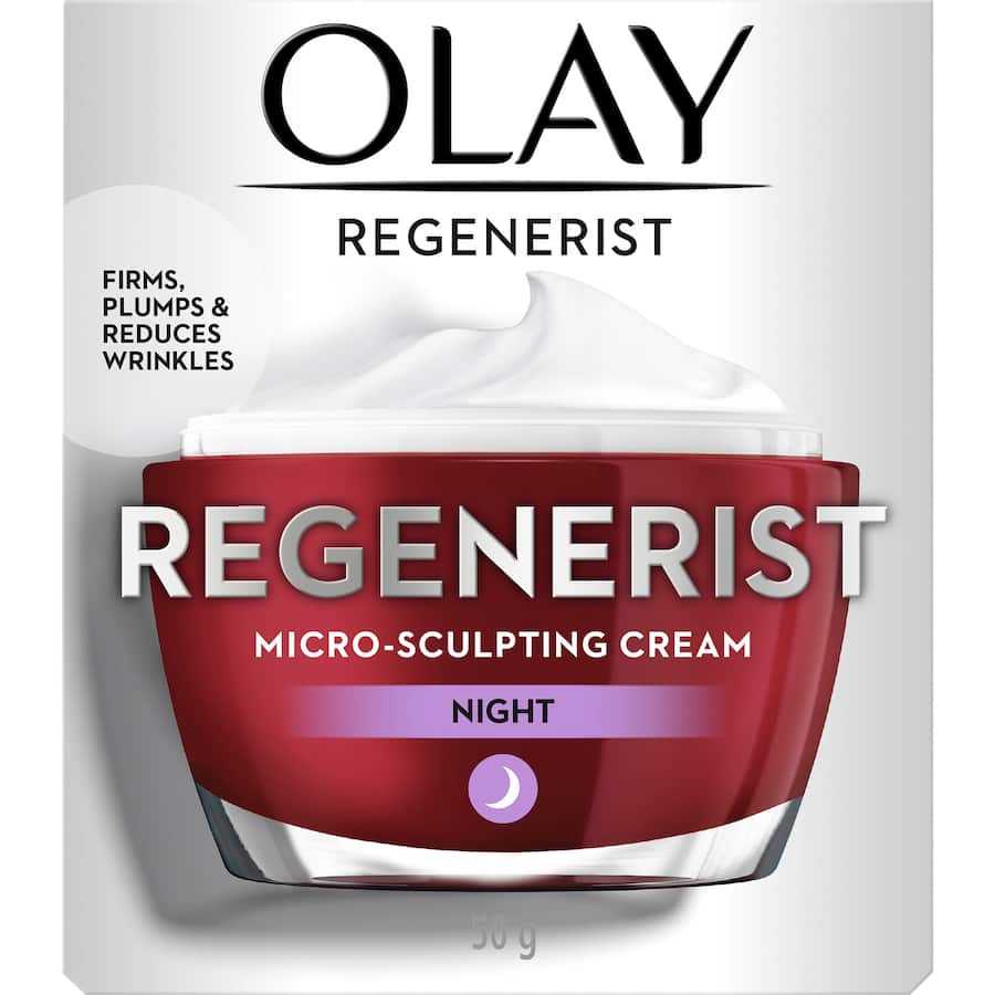 Olay Regenerist Microsculpting Night Face Cream Moisturiser  50g