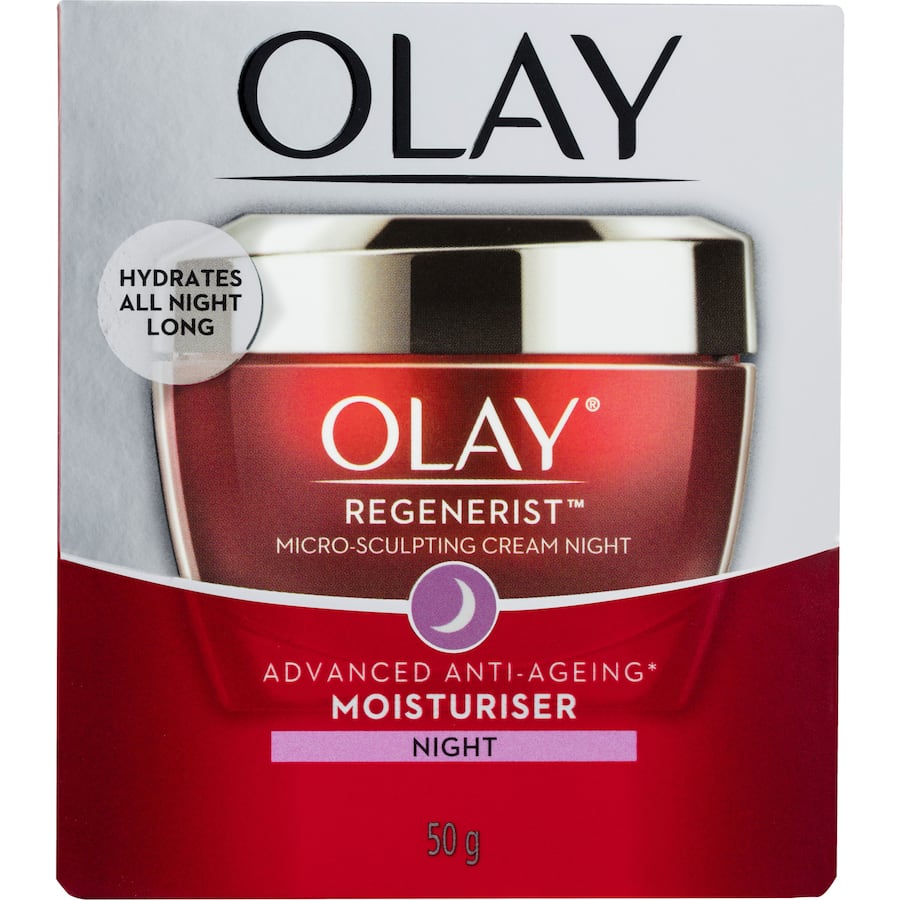 Olay Regenerist Microsculpting Night Face Cream Moisturiser  50g