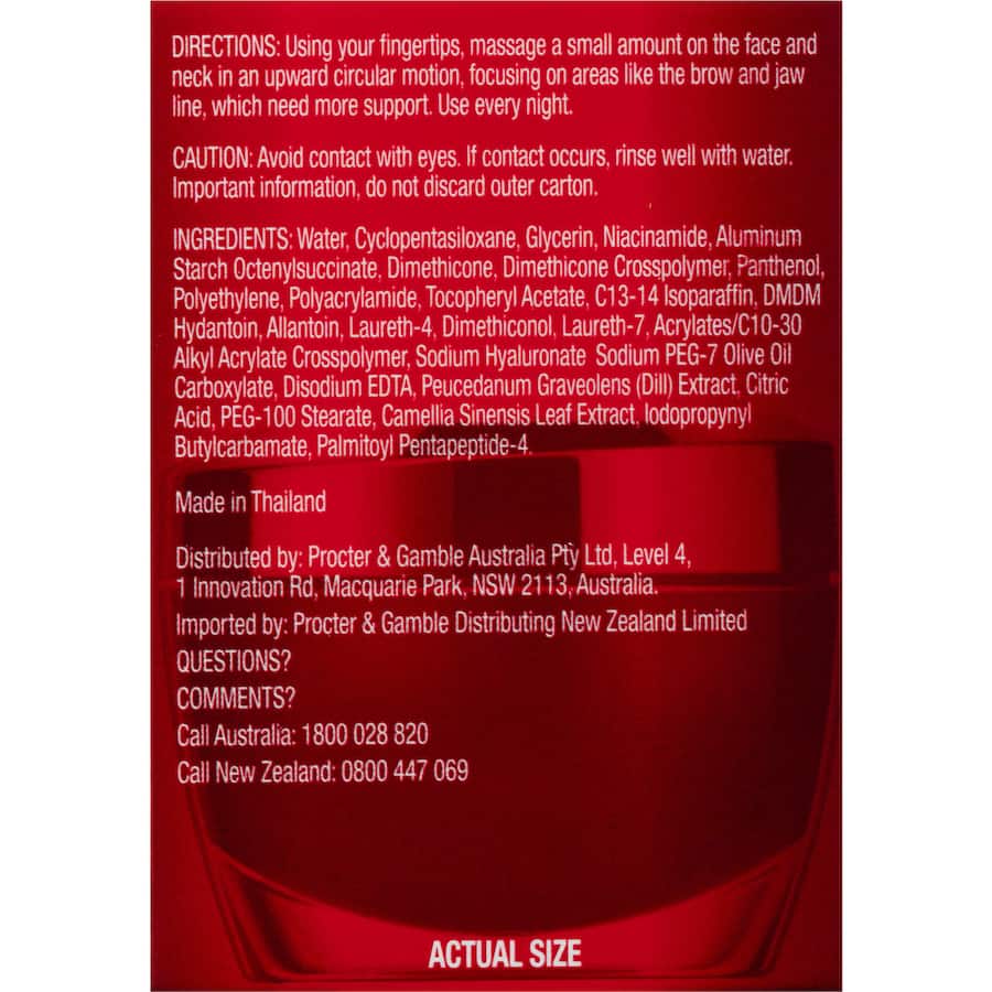 Olay Regenerist Microsculpting Night Face Cream Moisturiser  50g