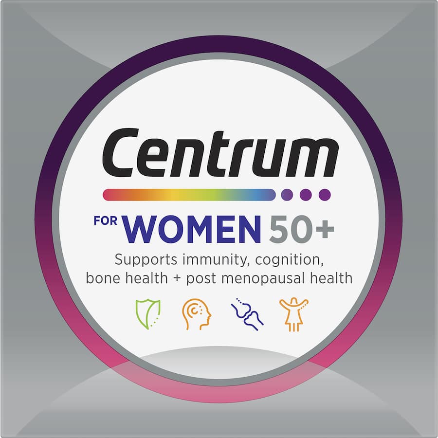 Centrum Women 50+ Daily Multivitamin Supplements Tablets 60pack