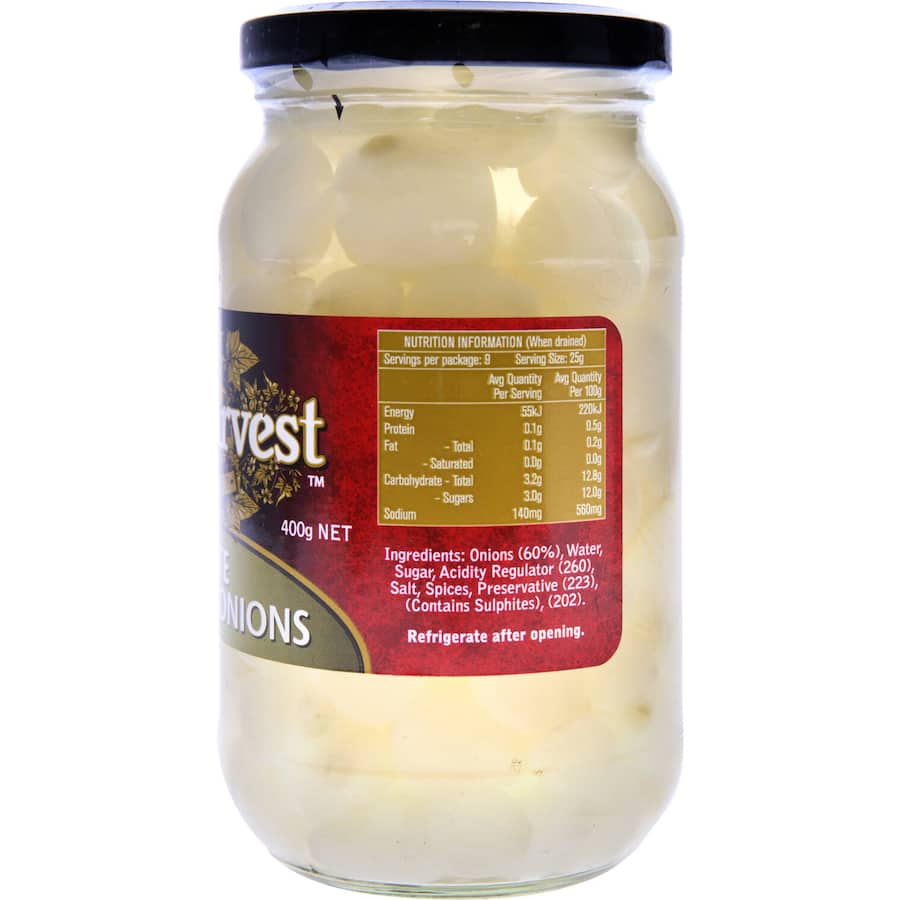 Sun Harvest Pickled Onions Cocktail 400g