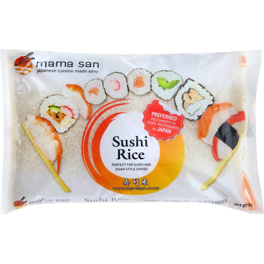 Mama San Sushi Rice Packet 1kg