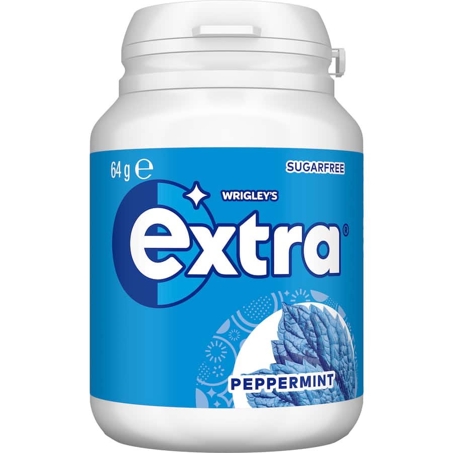 Wrigleys Extra Chewing Gum Peppermint 46 Pieces 64g