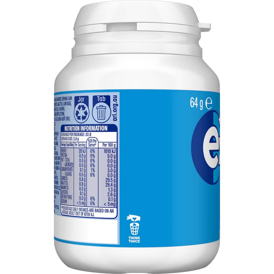 Wrigleys Extra Chewing Gum Peppermint 46 Pieces 64g