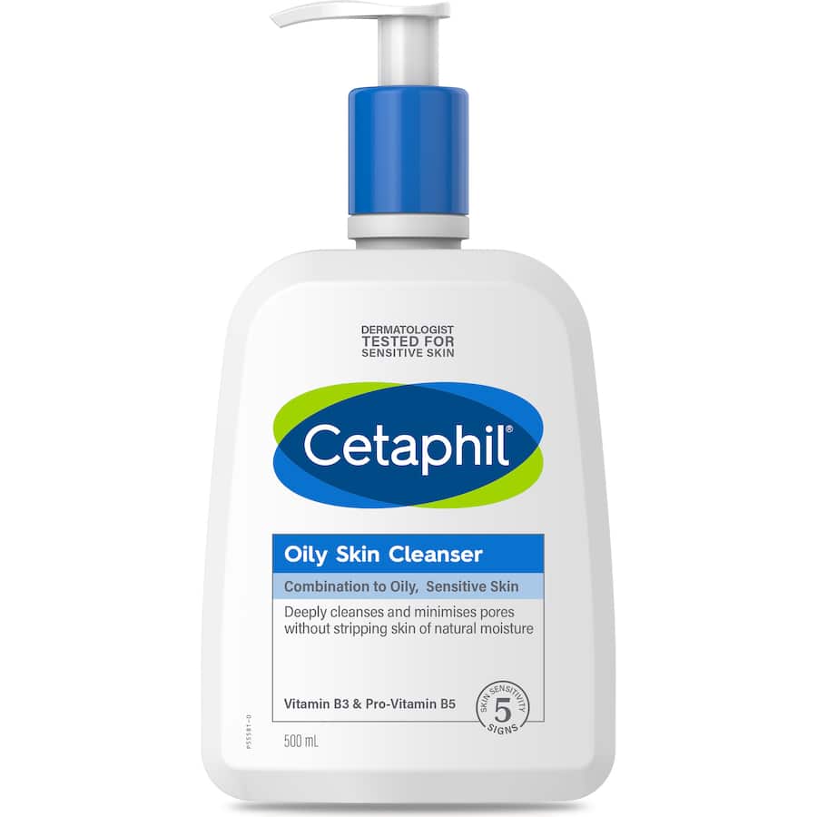 Cetaphil Skin Cleanser Oily 500mL