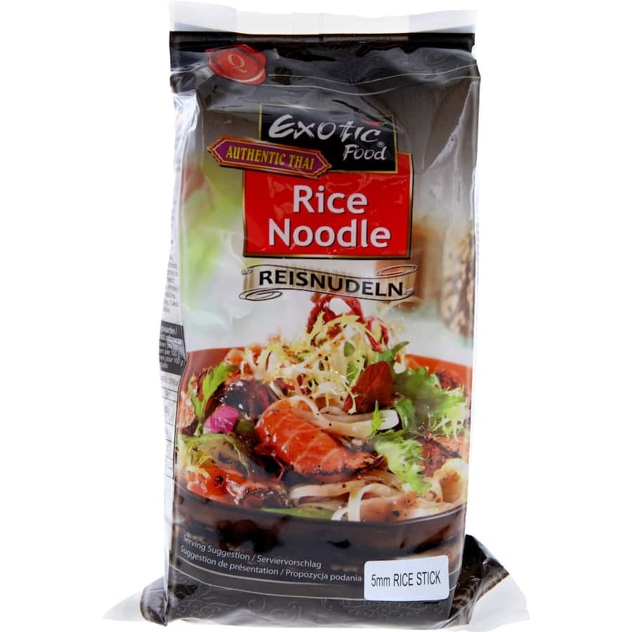Exotic Food Rice Noodle 5mm Packet 250g