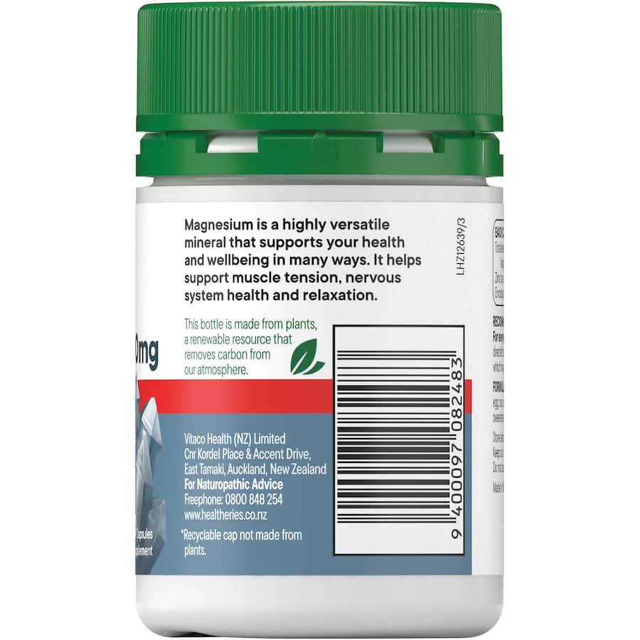 Healtheries Magnesium 1 A Day 400mg High Strength 60pack