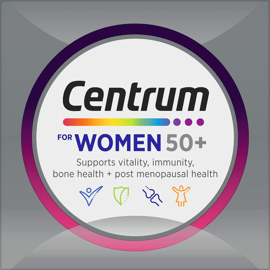 Centrum For Women 50+ Daily Multivitamin Supplements Tablets 90pack