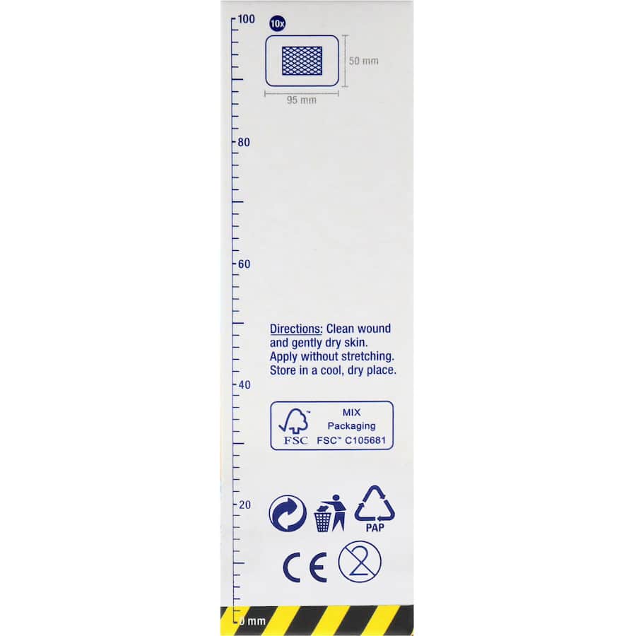 Elastoplast Plasters Heavy Fabric Strips Xl 10pack