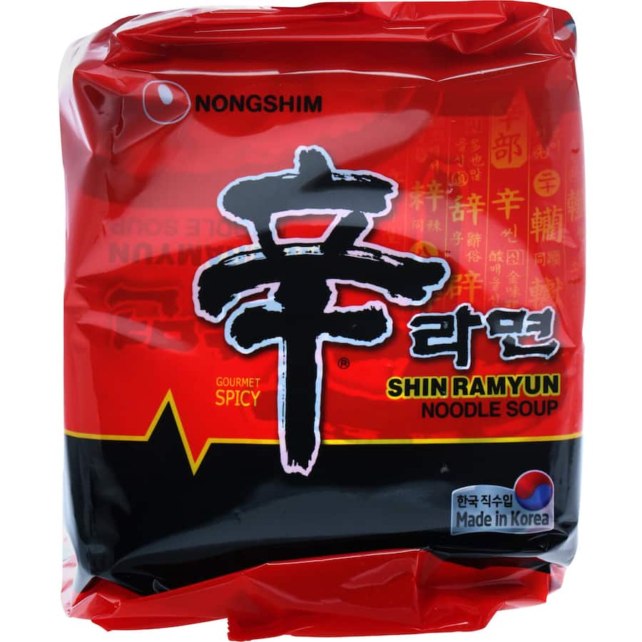 Nong Shim Instant Noodles Shinramen Multi Pack 5pk 600g
