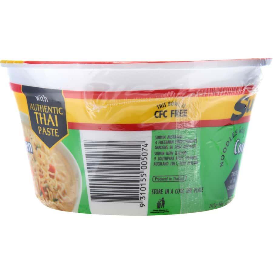 Suimin Instant Noodles Coconut Chicken Bowl 110g