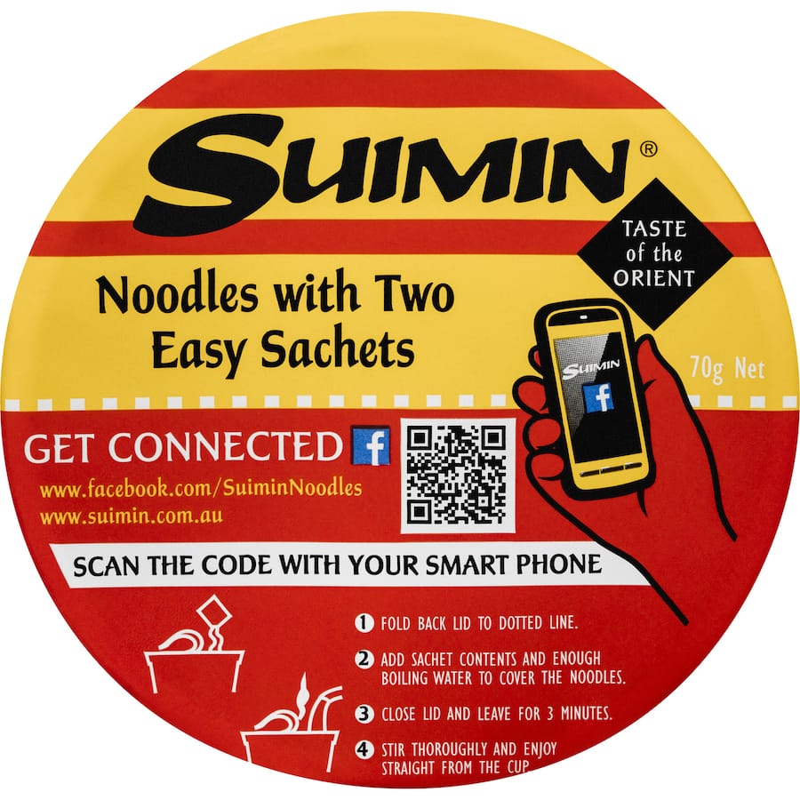 Suimin Instant Noodles Tom Yum Bowl 110g