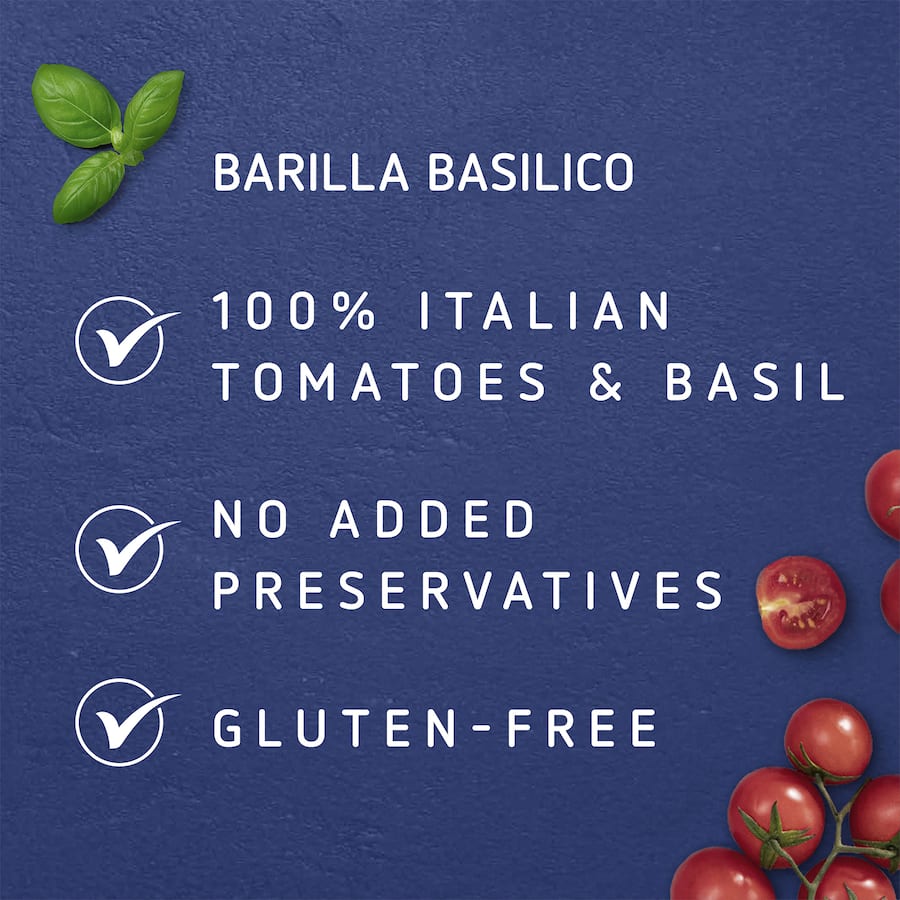 Barilla Pasta Sauce Basilco Basil & Tomato 400g