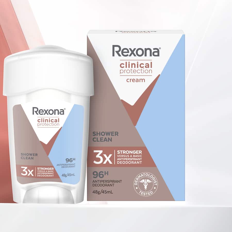 Rexona Women Clinical Protection Antiperspirant Shower Clean 45mL