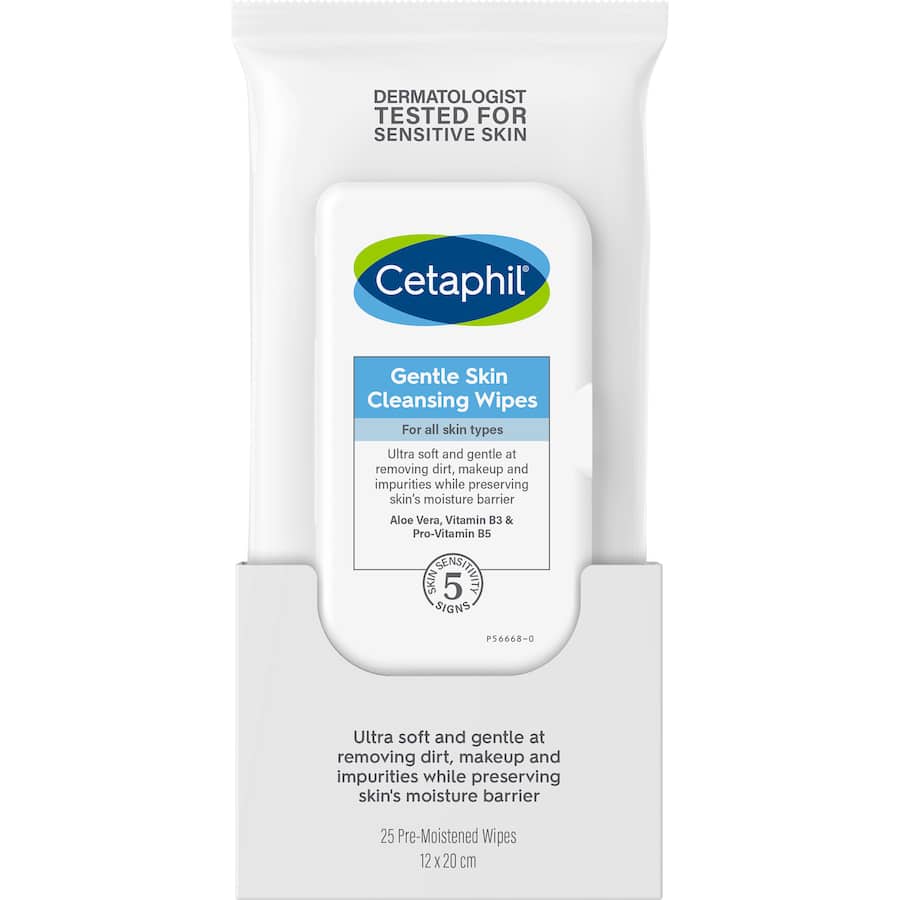 Cetaphil Cleansing Wipes Gentle 25pack